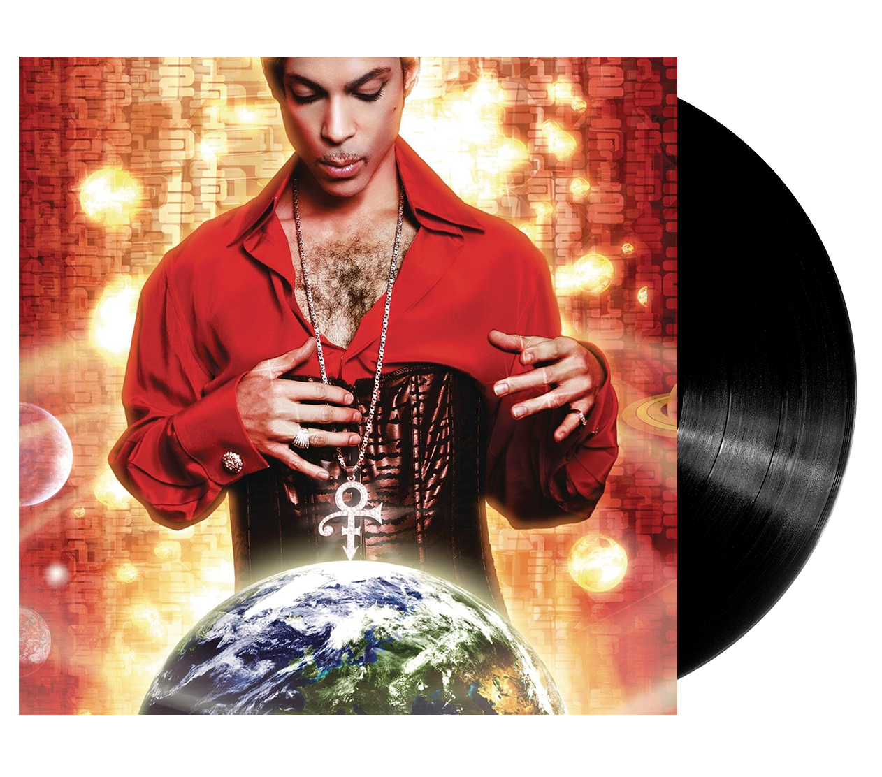 Image of Artwork for Prince's Planet Earth (LP)
