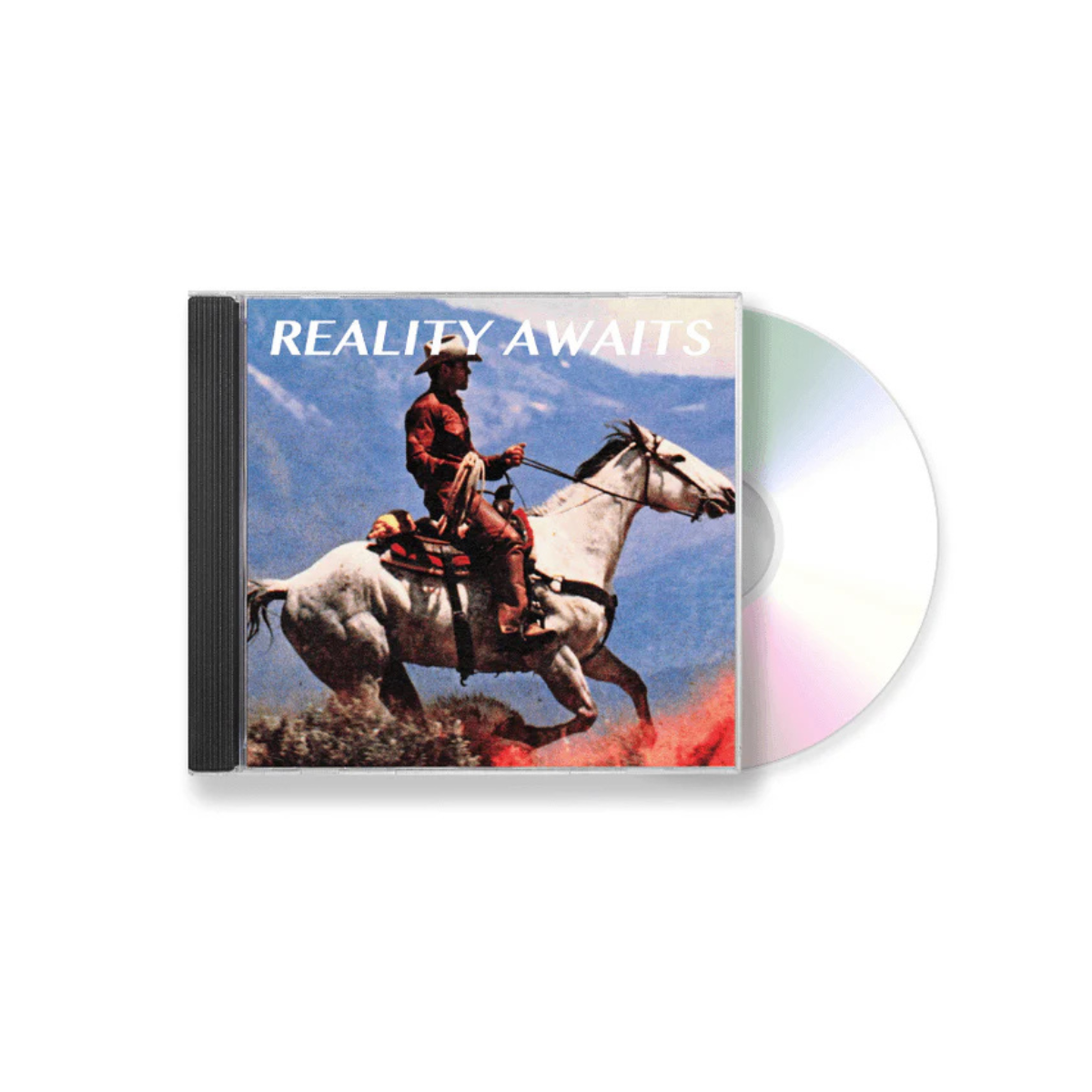 Image of The Strokes Reality Awaits CD album cover, front view.