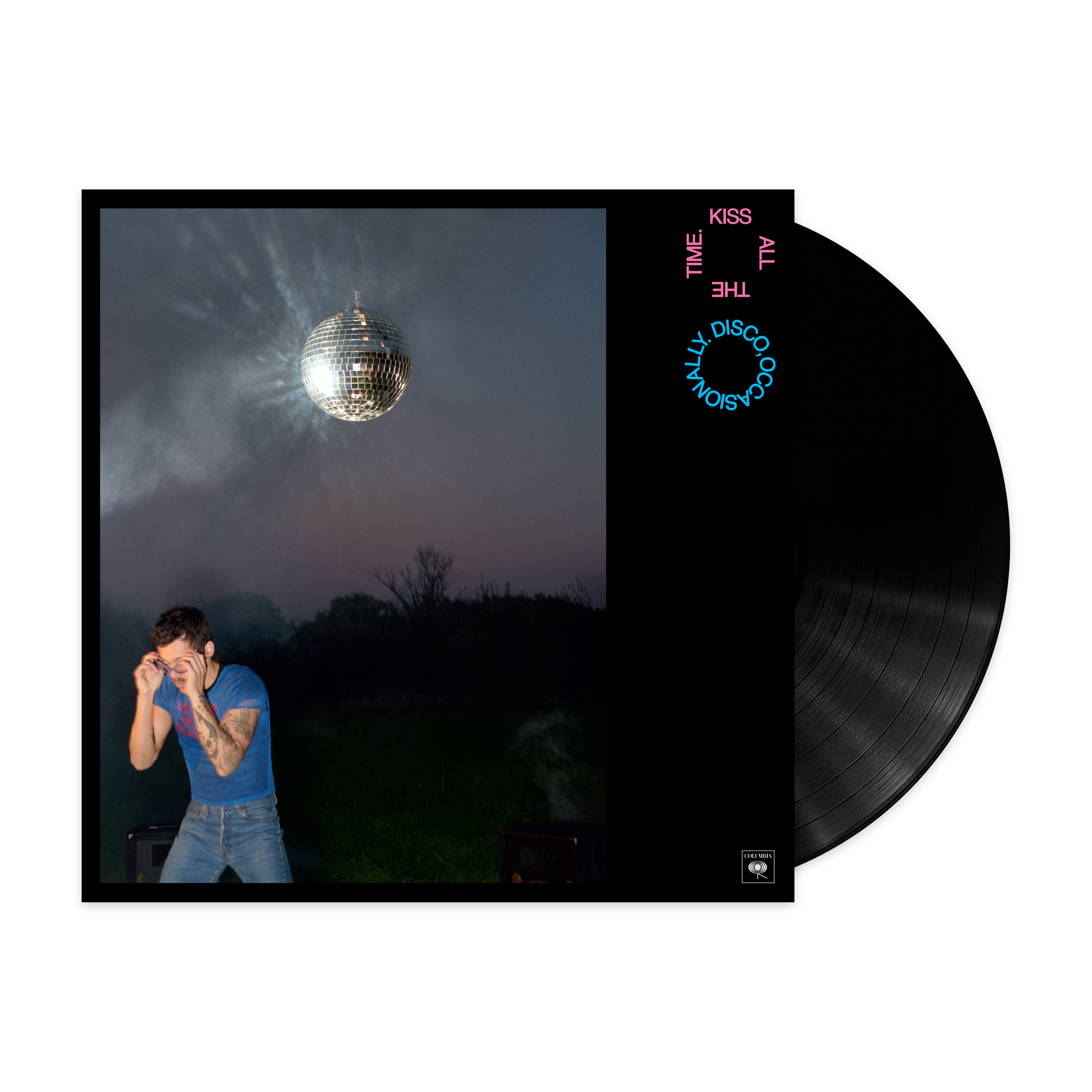 Image of Harry Styles- KISS ALL THE TIME. DISCO, OCCASIONALLY. - Black Vinyl LP