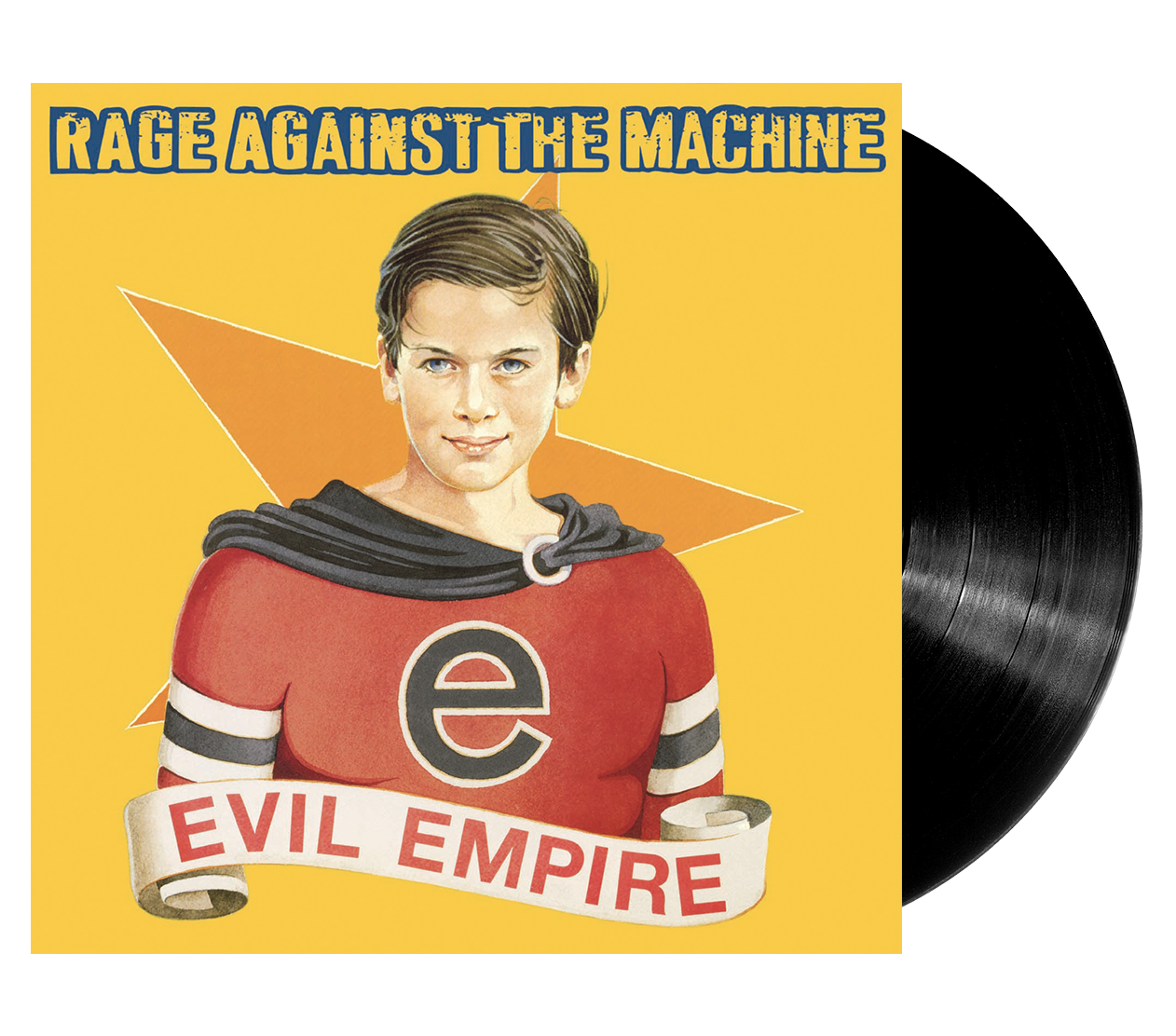 Image of Artwork for Rage Against The Machine's Evil Empire (LP)
