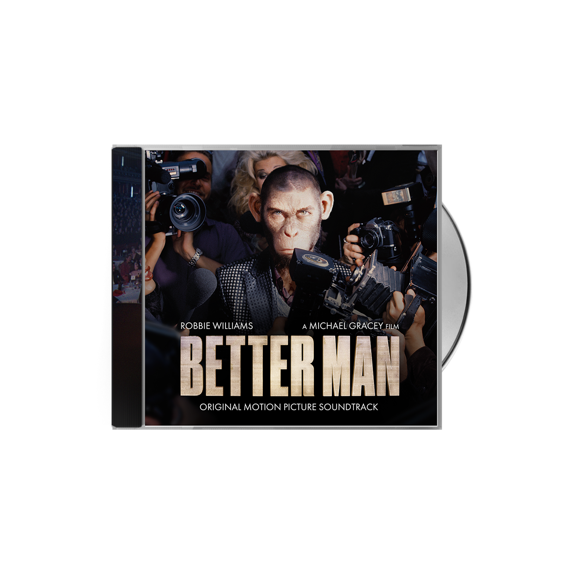 Front view of Better Man (Original Motion Picture Soundtrack): Standard CD