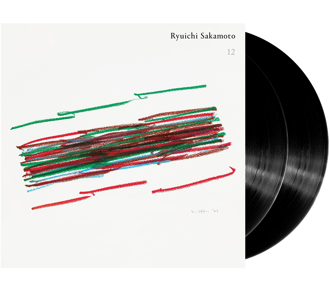 Image of Artwork for Ryuichi Sakamoto's 12 (2LP)