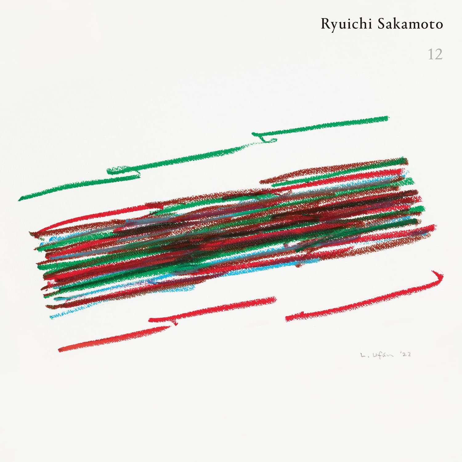 Image of Artwork for Ryuichi Sakamoto's 12 (CD)