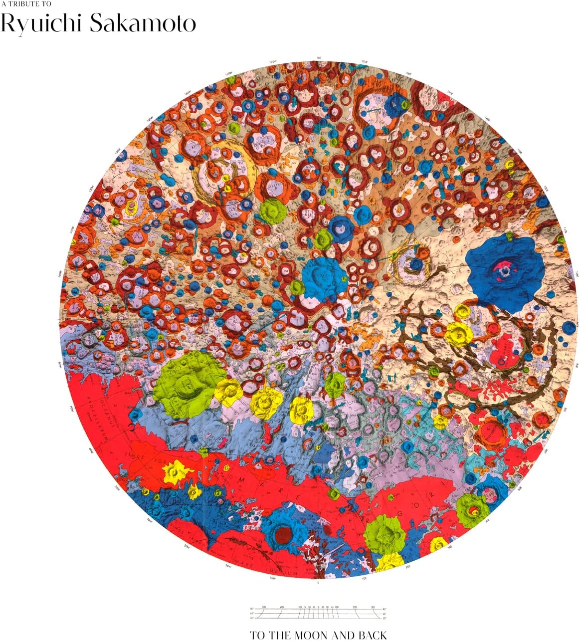 Image of Artwork for Ryuichi Sakamoto's A Tribute to Ryuichi Sakamoto - To the Moon and Back (CD)