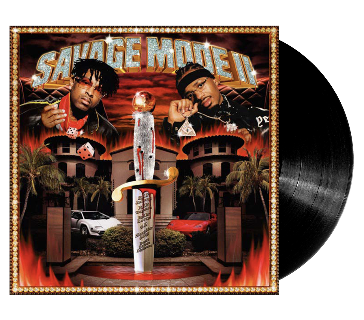 Image of Artwork for 21 Savage & Metro Boomin's SAVAGE MODE II (LP)