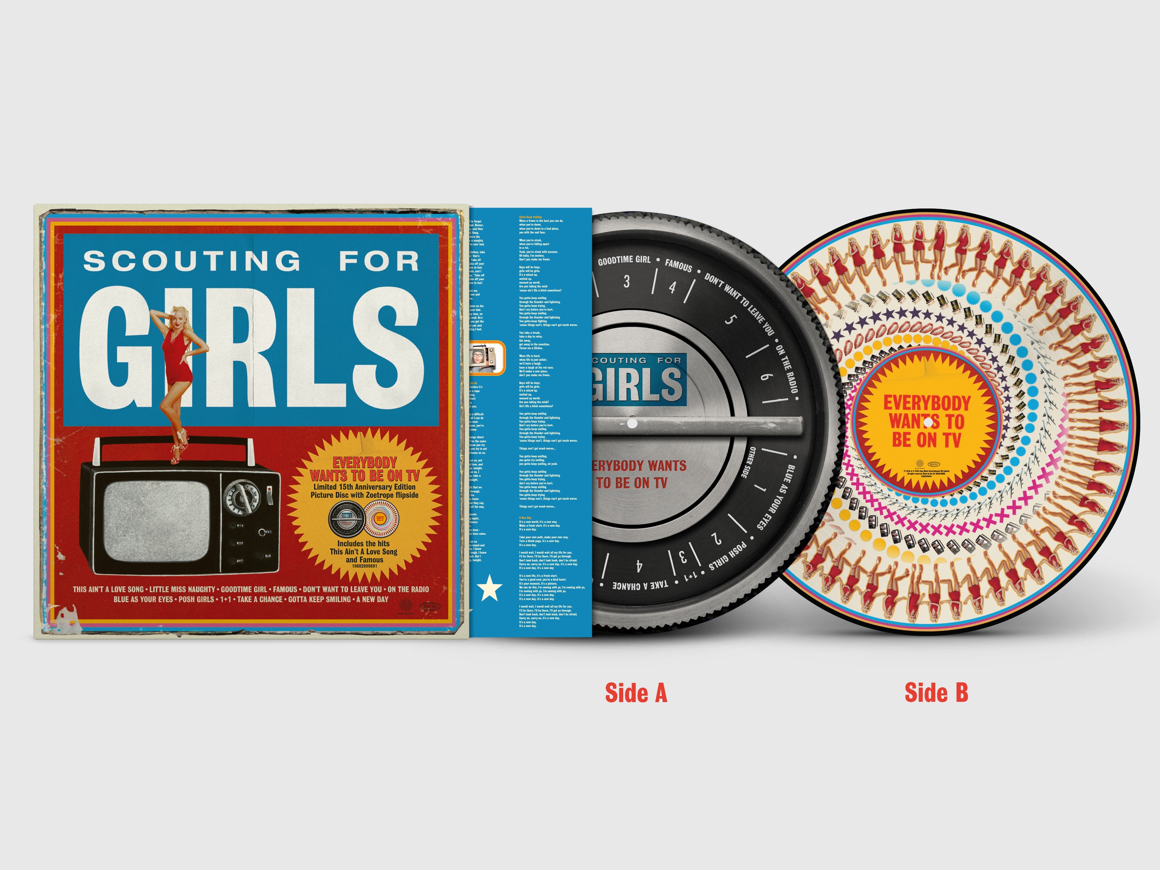 Image of Everybody Wants To Be On TV 15th Anniversary Signed vinyl