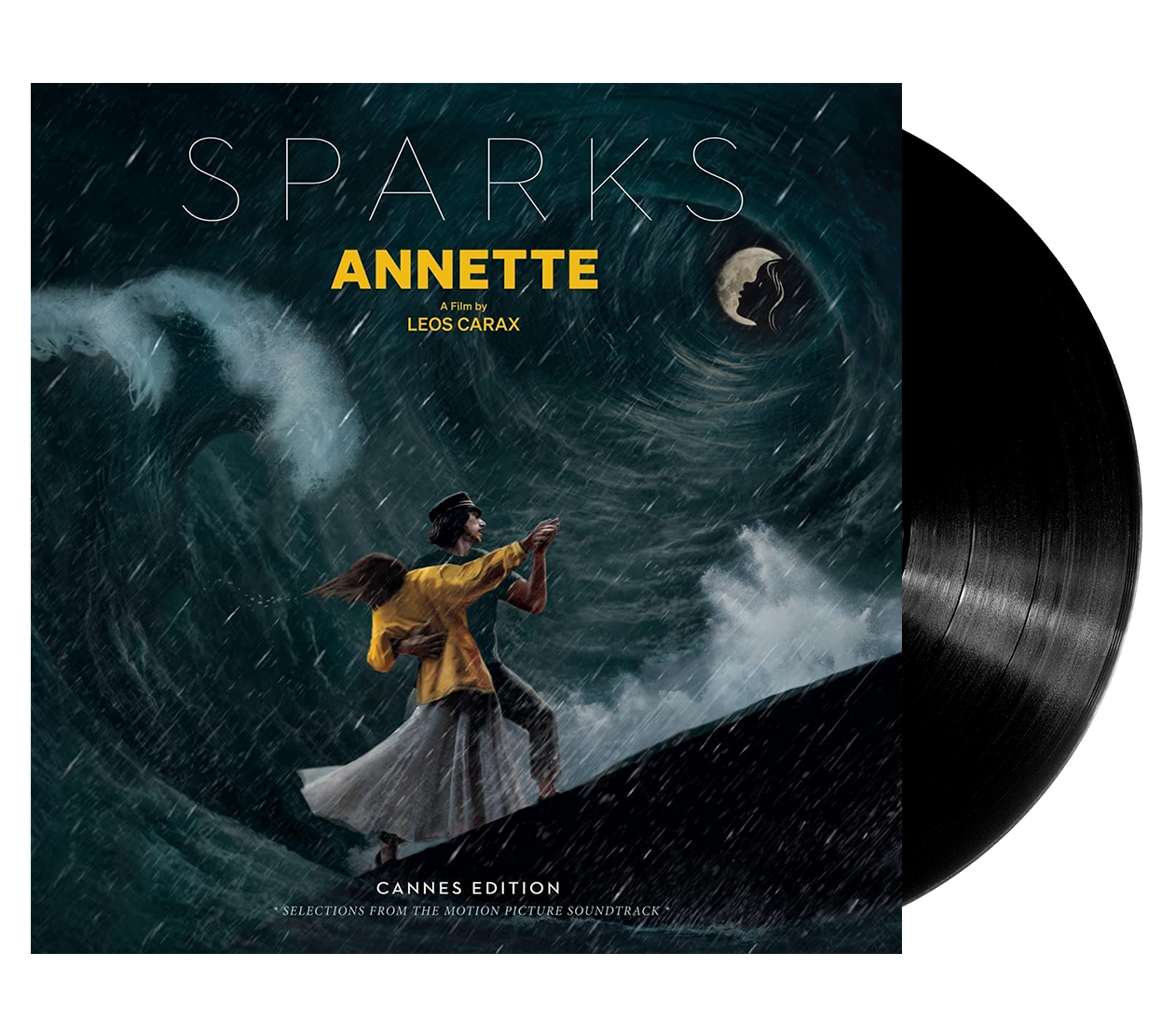 Image of Artwork for Sparks's Annette (Cannes Edition - Selections from the Motion Picture Soundtrack) (LP)