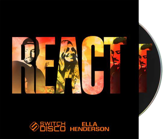 Image of Artwork for Switch Disco's REACT (CD Single)
