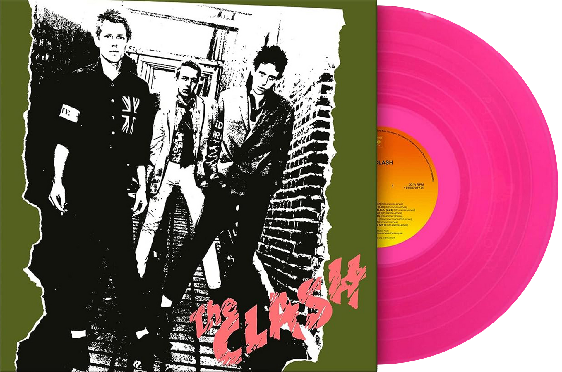 The Clash - The Clash (Transparent Pink LP) – On Repeat