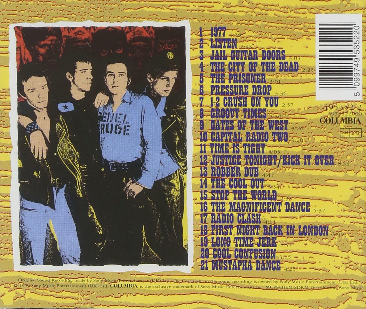 Image of Artwork for The Clash's Super Black Market Clash (CD)