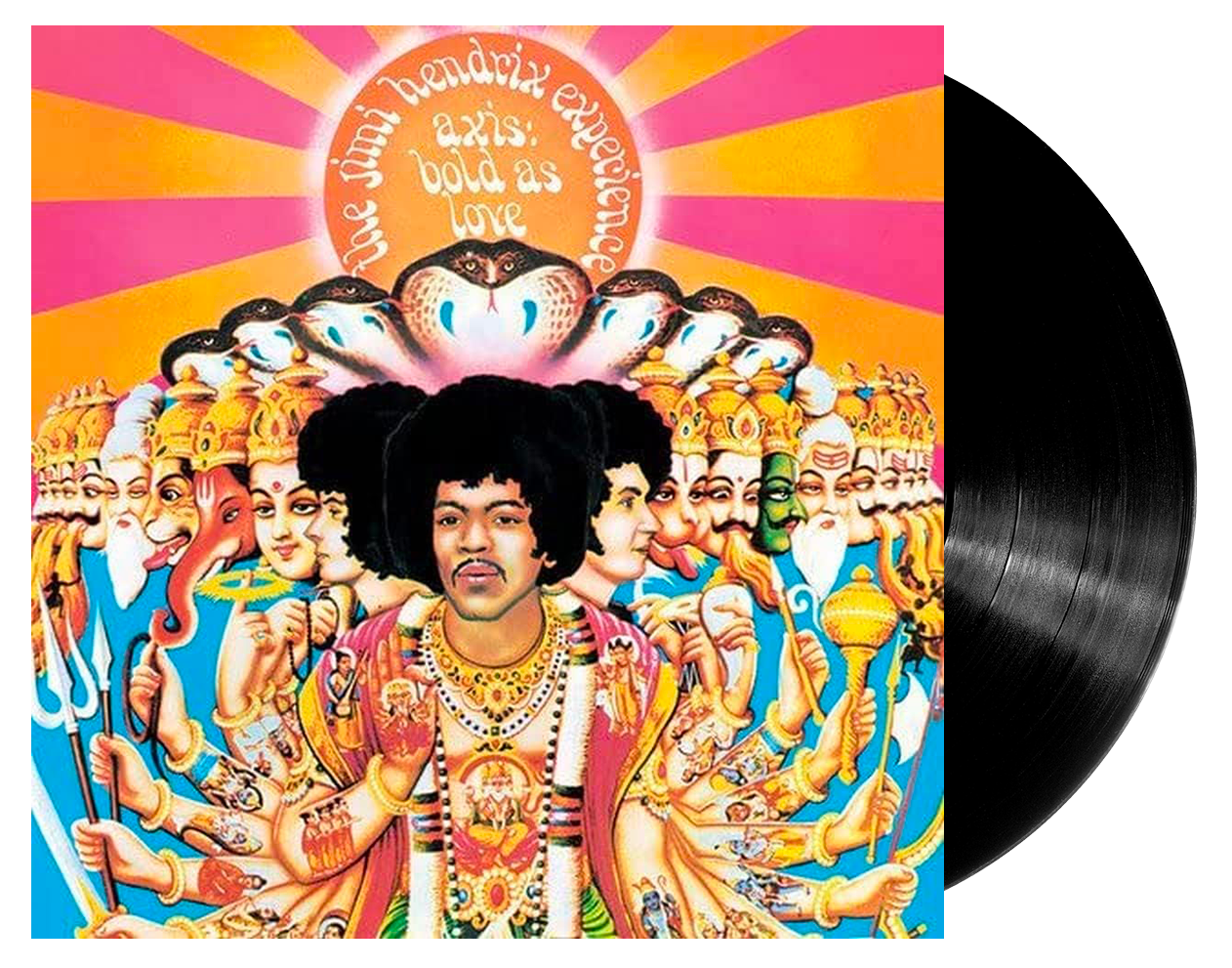 Image of Artwork for The Jimi Hendrix Experience's Axis: Bold As Love (LP)