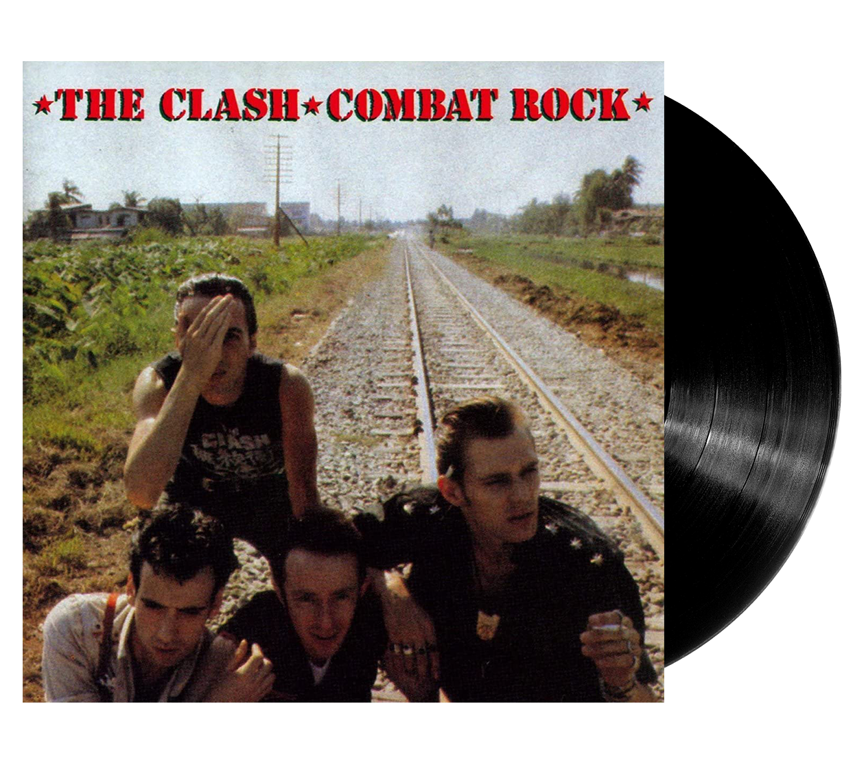 Image of Artwork for The Clash's Combat Rock (LP)
