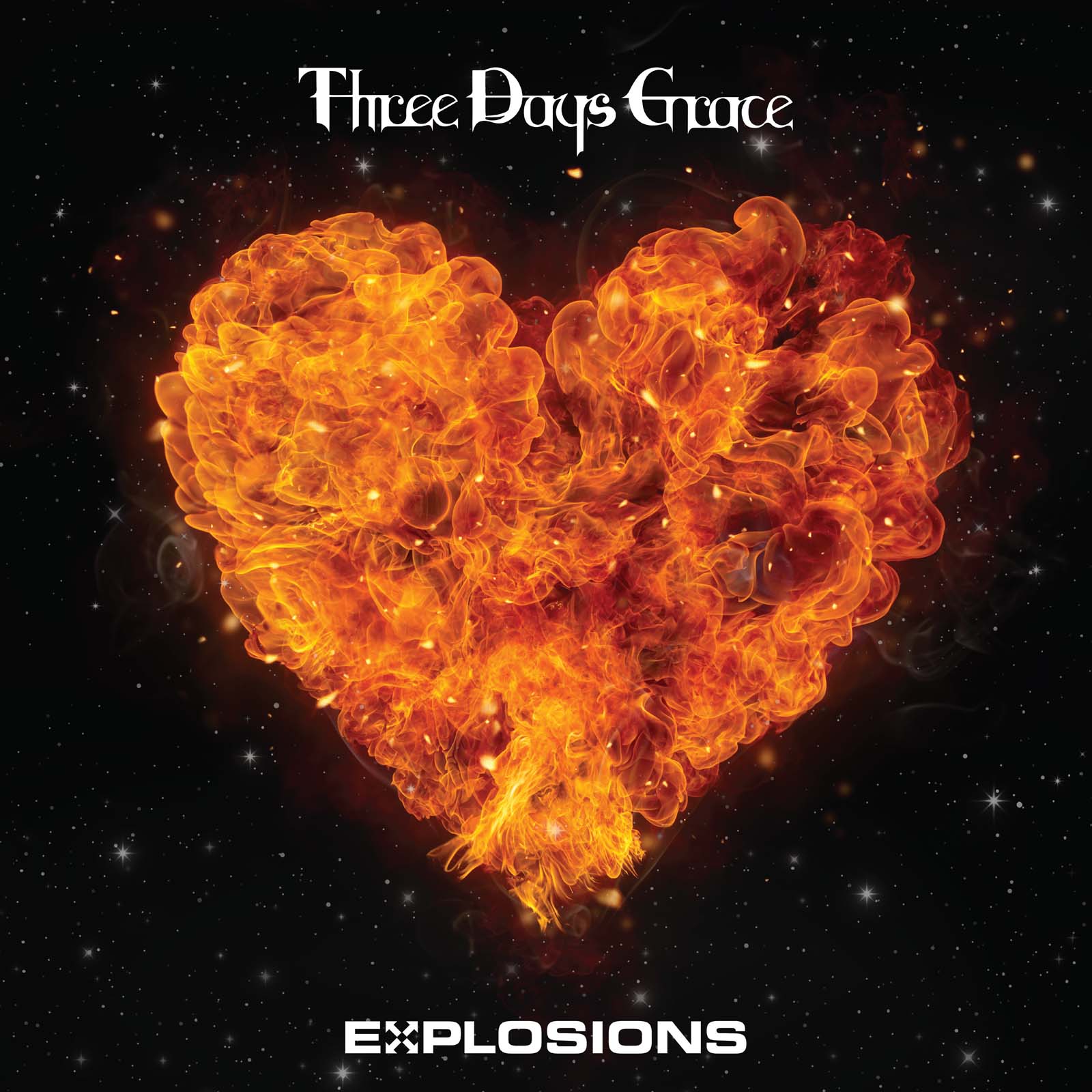 Image of Artwork for Three Days Grace's EXPLOSIONS (CD)