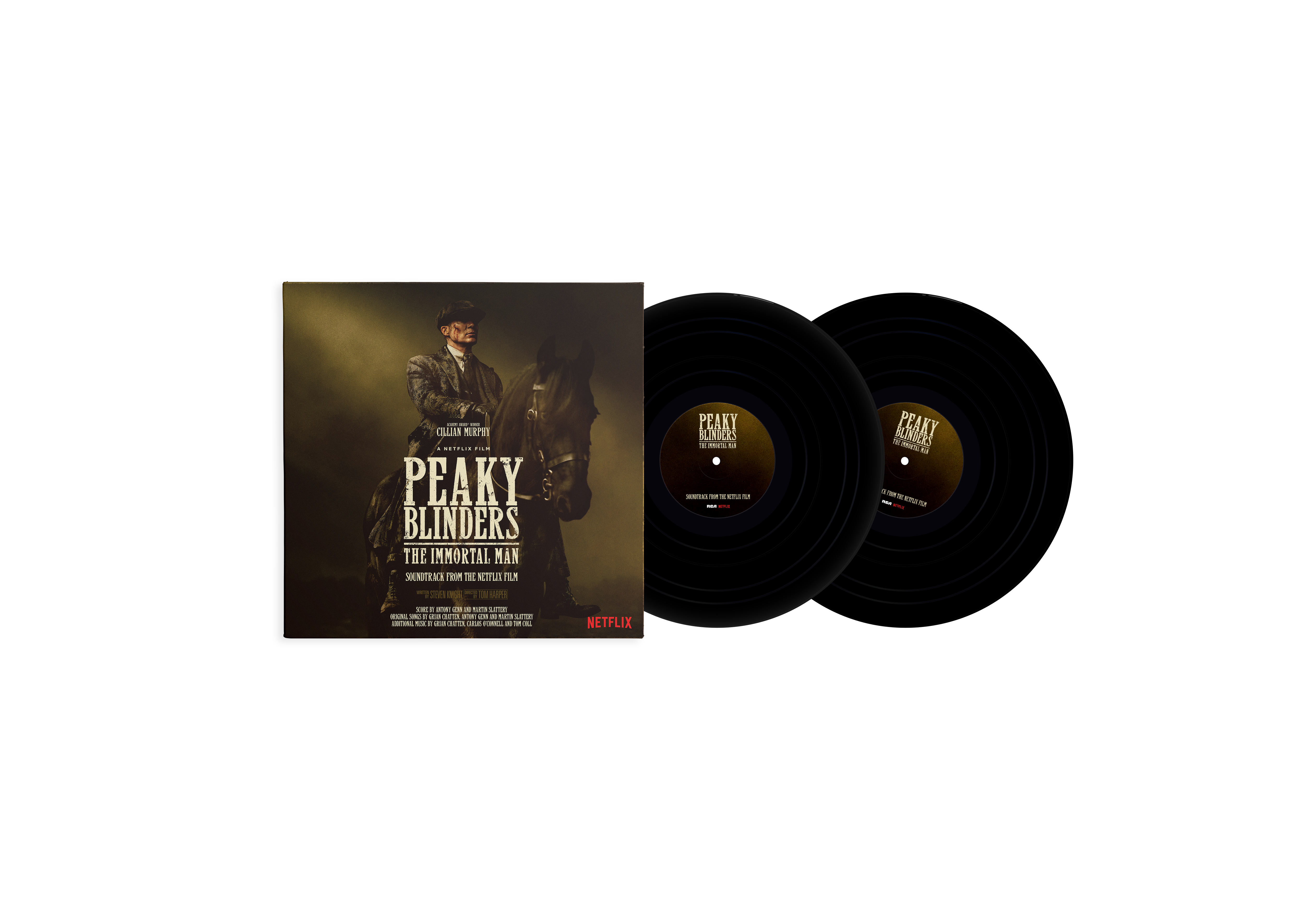 Image of Peaky Blinders The Immortal Man Vinyl cover.