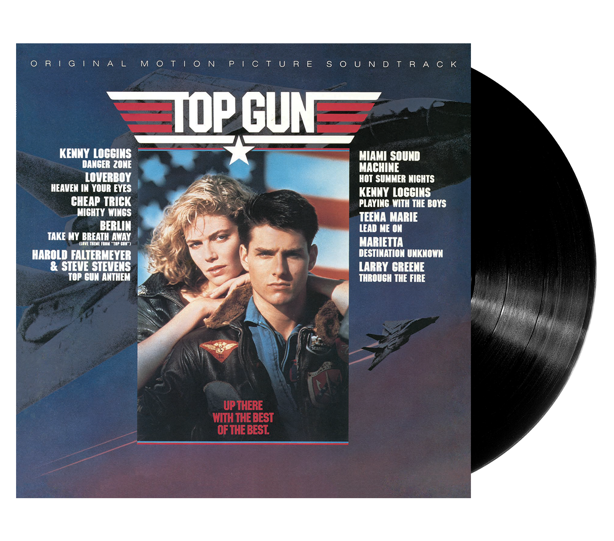 Image of Artwork for Soundtracks's Top Gun (Original Motion Picture Soundtrack) (LP)