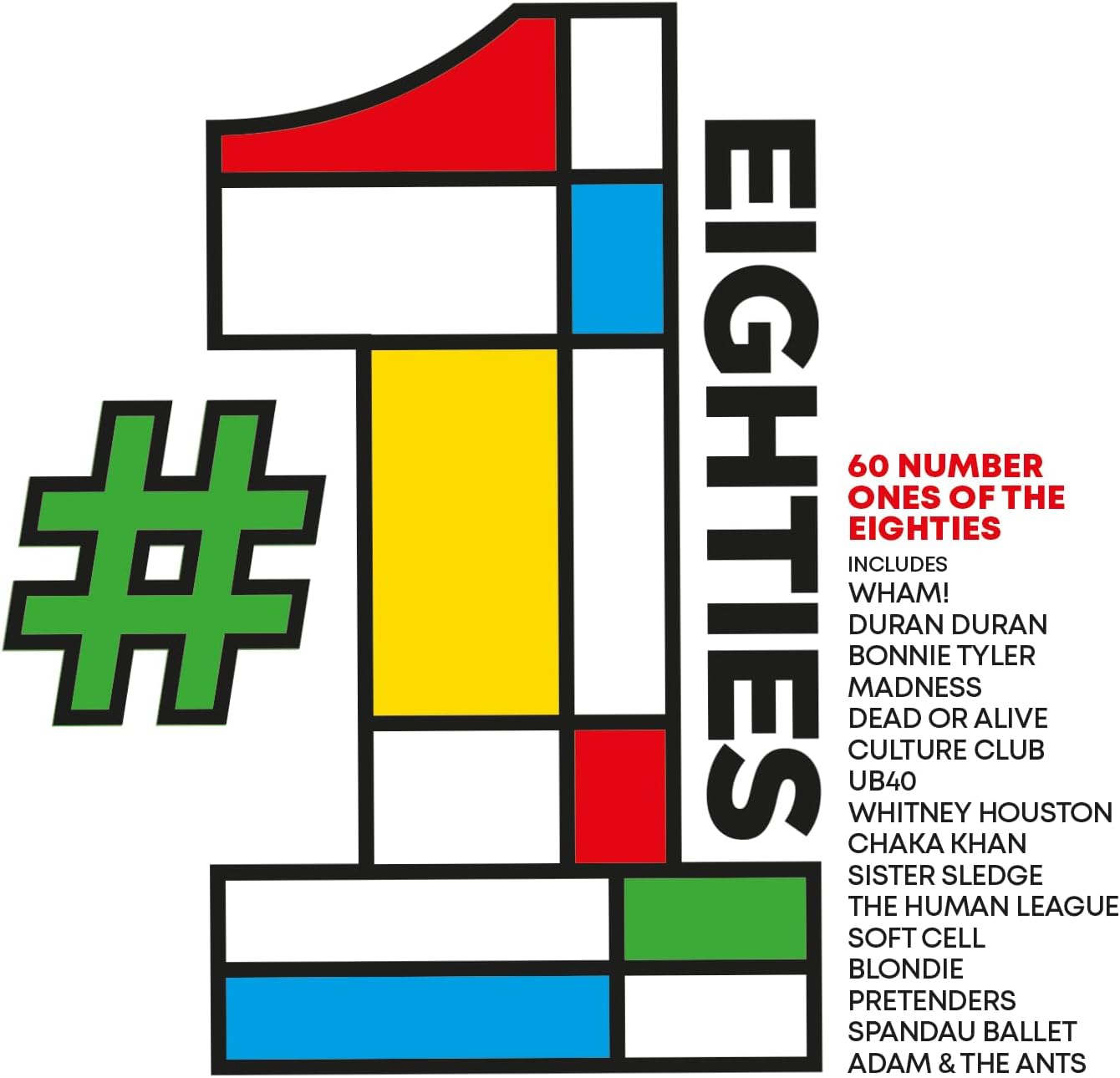 Image of Artwork for Various's #1s - 80s (3CD)