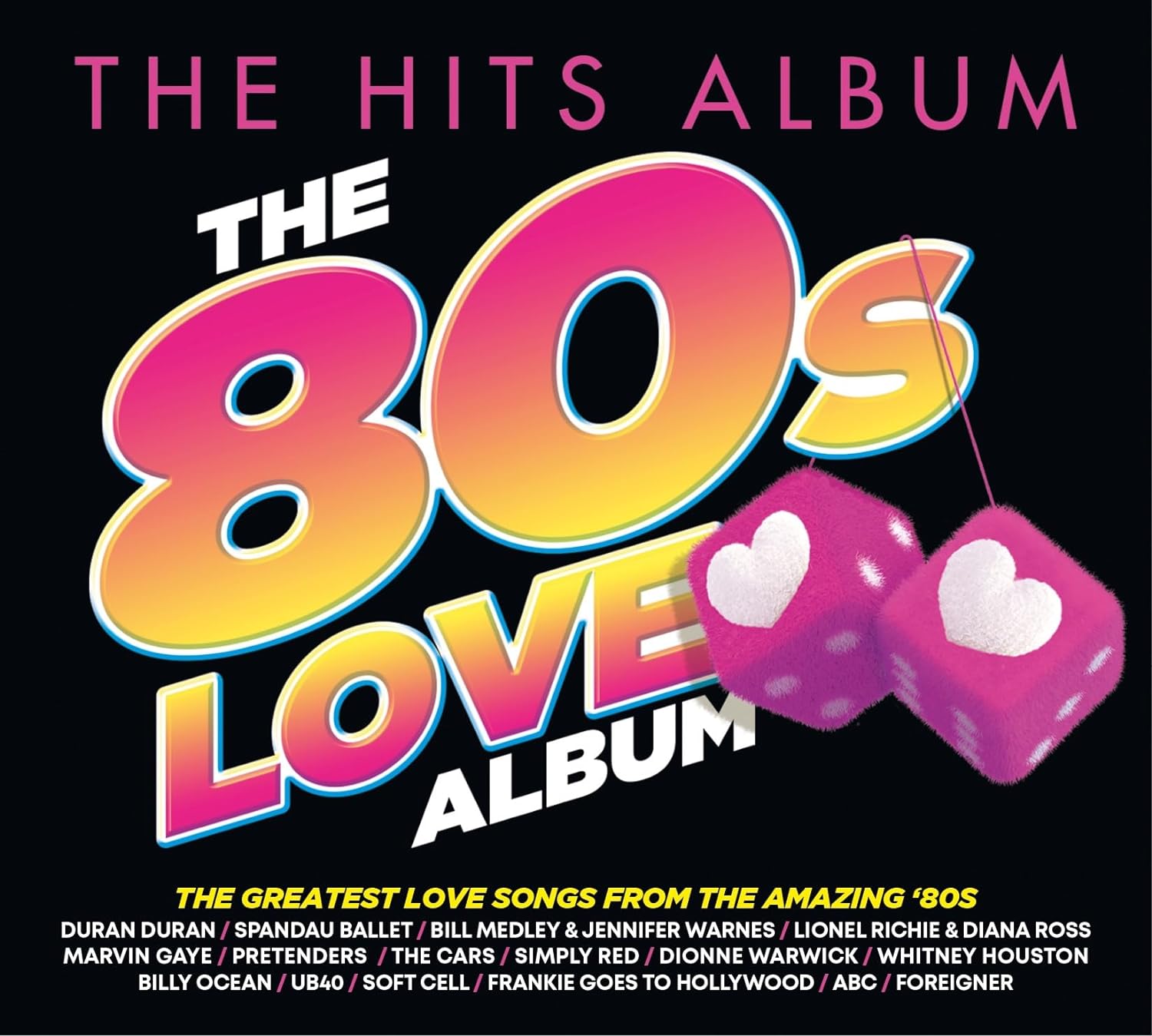 Image of Artwork For  - The Hits Album - The 80's Love Album (Various Artists)