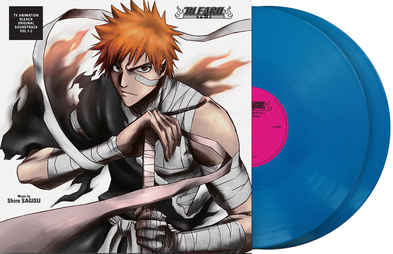 Image of Artwork for Soundtracks's Bleach Original Soundtrack (Blue 2LP)