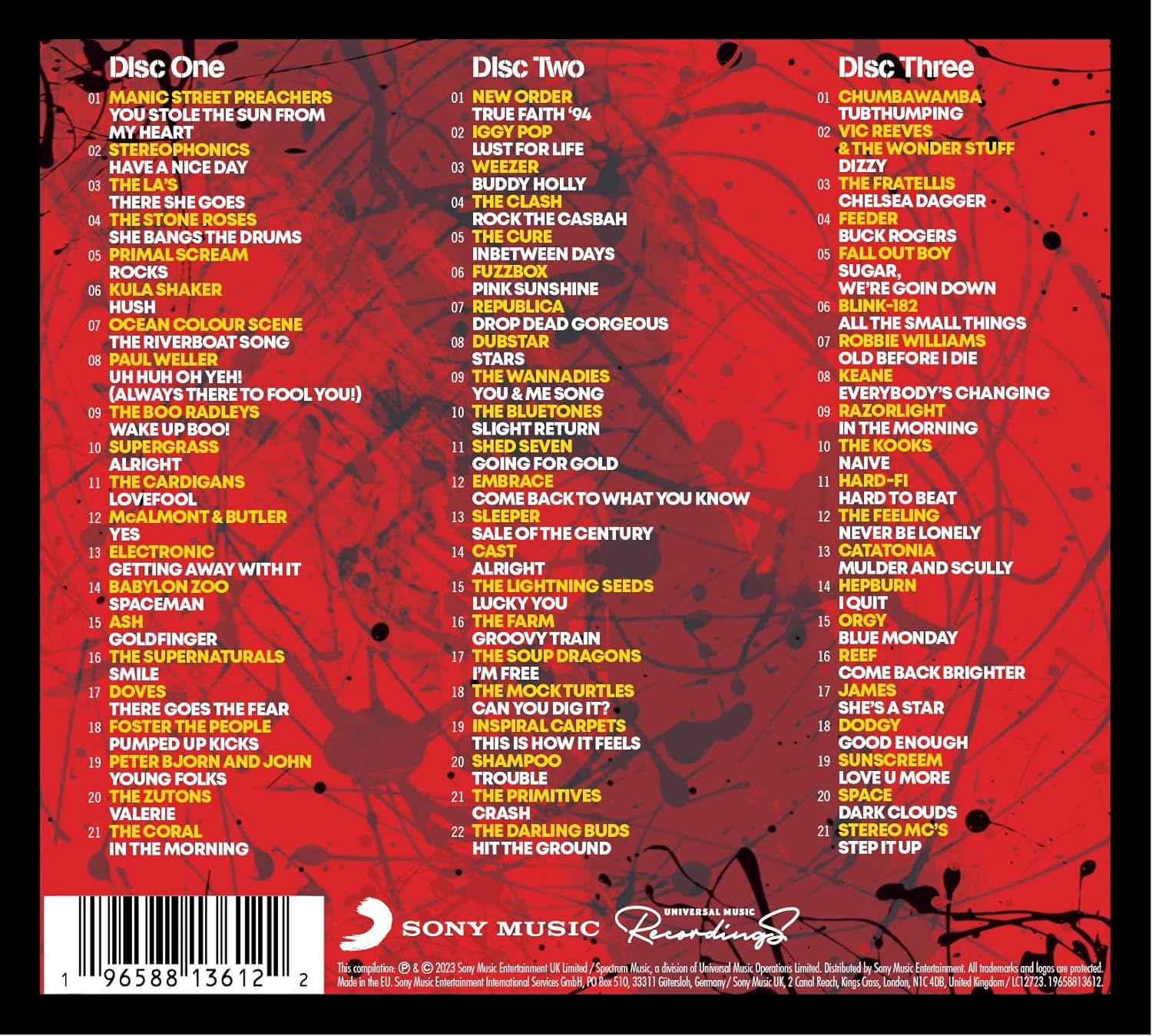 Image of Artwork for Various's The Hits Album - The Indie Pop Album (3CD)