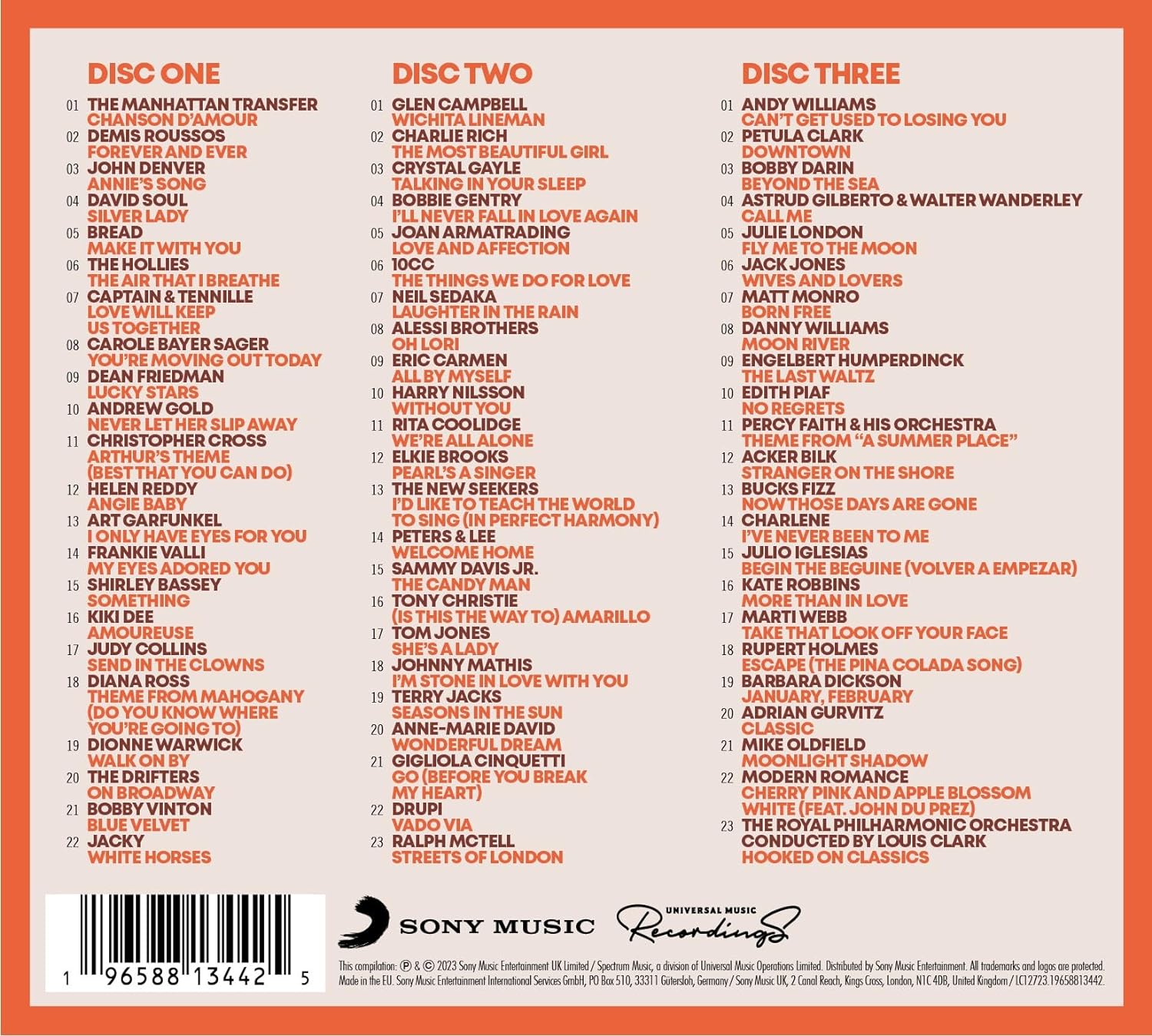 Image of Artwork for Various's Loungin' - The Easy Pop Album (3CD)