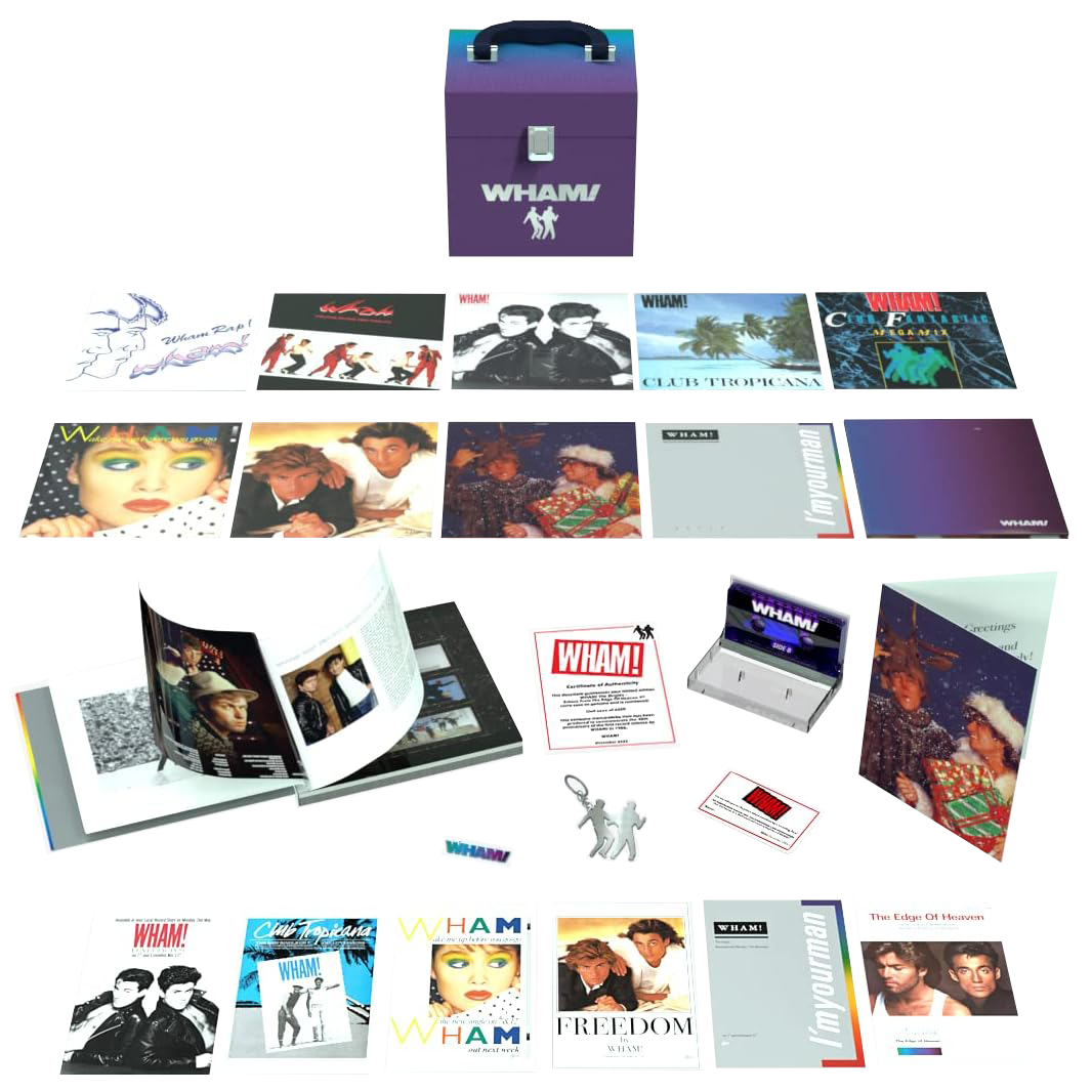 Image of Artwork for Wham!'s The Singles: Echoes from the Edge of Heaven (Exclusive 12 x 7