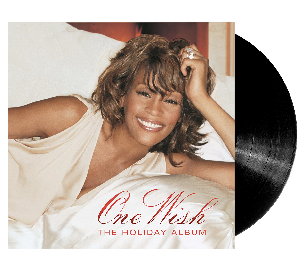 Image of Artwork for Whitney Houston's One Wish - The Holiday Album (LP)