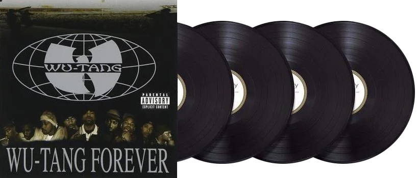 Image of Artwork for Wu-Tang Clan's Wu-Tang Forever (4LP)