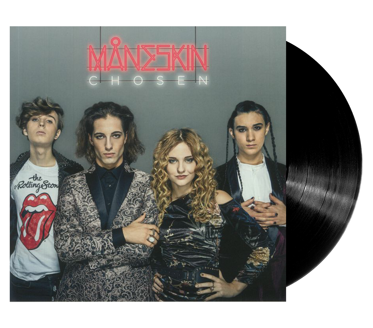 Image of Artwork for Måneskin's Chosen (LP)