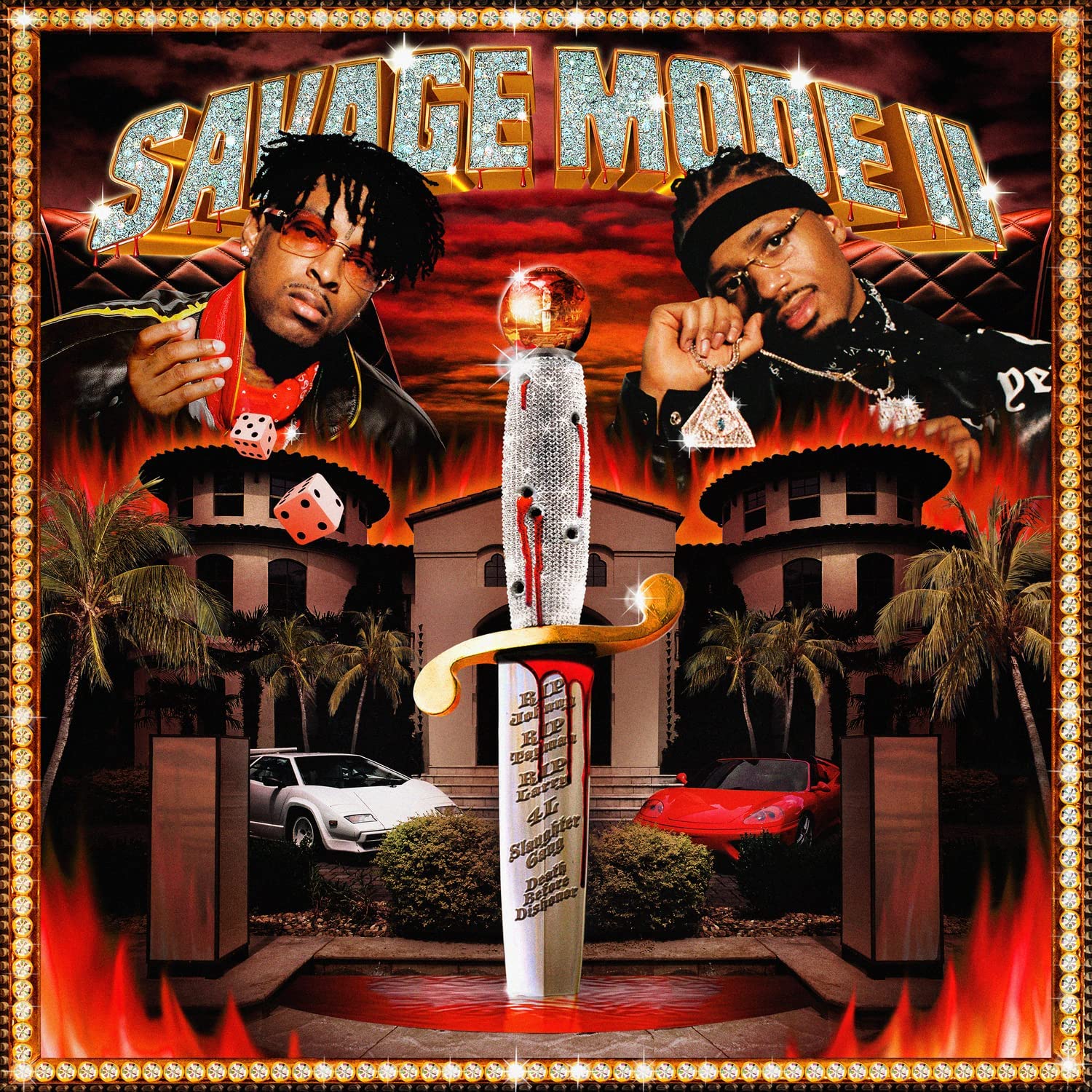 Image of Artwork for 21 Savage & Metro Boomin's SAVAGE MODE II (CD)