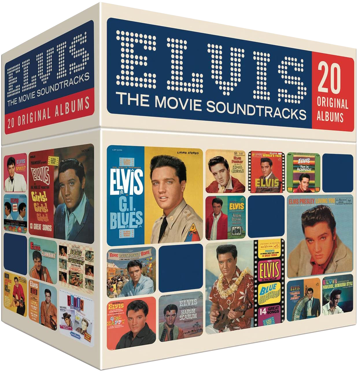 Image of Artwork for Elvis Presley's The Perfect Elvis Presley Soundtrack Collection (CD)